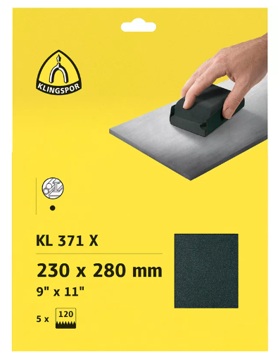 ABRASIF FEUILLE  RÉSISTANT À L'EAU GRAIN 600 PAQUET DE 50