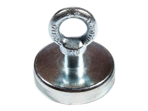 AIMANT À ANNEAU [Diamètre: 50mm LEVAGE 22KG FILETAGE M6]