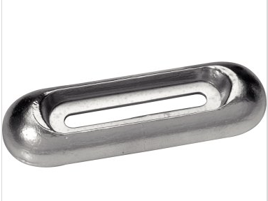 ANODE MAGNESIUM À BOULONNER 0,4KG 200X65X35 [Taille: 200mm * 65mm * 35mm] [Matière: Magnesium] [Utilisation: Boulonner]