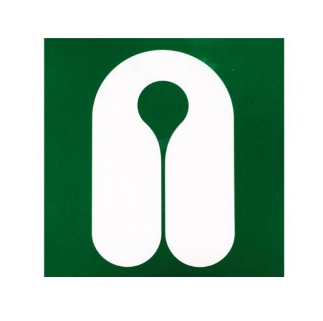 AUTOCOLLANT "GILET DE SAUVETAGE" 15X17CM [Taille: 20cm]