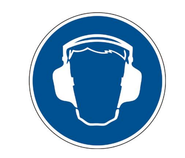 AUTOCOLLANT "PORT DU CASQUE" Ø10CM