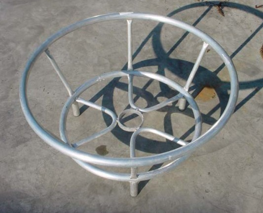 BAC À CORDE [Taille: 120cm (CN)] [Forme: Rond classique] [Matière: Aluminium]