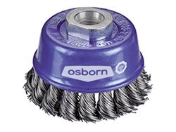 BROSSE ABRASIVE PRO POUR MEULEUSE ACIER TORSADÉ Ø80MM M14