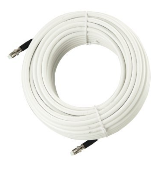 CÂBLE ANTENNE VHF RG8X TERMINAISON FEMELLE 6M GLOMEX