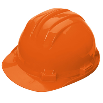 CASQUE DE CHANTIER [Couleur: Orange]