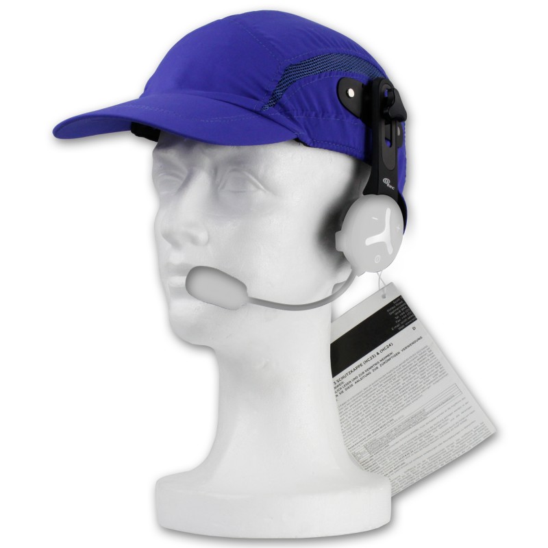 CASQUETTE DE SÉCURITÉ NAUTIC TALK/BUDDY CHAT [couleur: Bleu Roi]