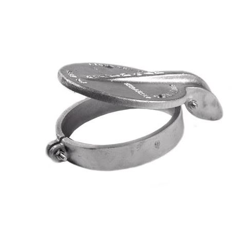 CLAPET D'ÉCHAPPEMENT ALU ANTI-PLUIE [Taille: 114mm]