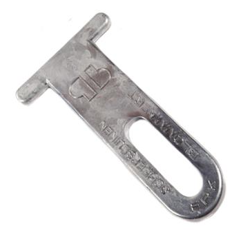 CLAPET DE FERMETURE ALUMINIUM [Taille: 170mm FRK long] [Type: Blommaert]