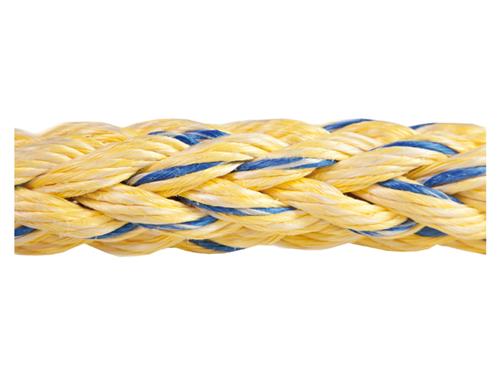 CORDE ORKA-12 TRESSEE [Diamètre: 44mm] [Couleur: Jaune/Blanc]