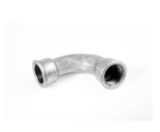 COUDE LONG 90° ZINGUÉ F/F Ø3/8"