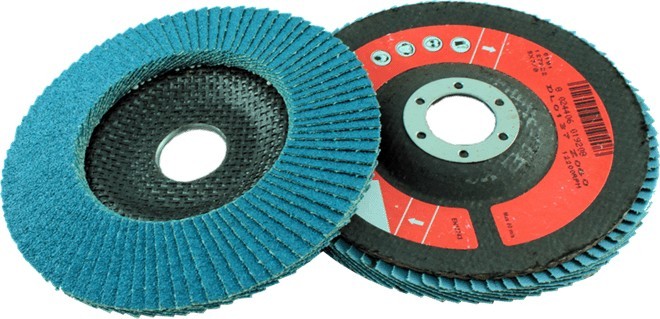 DISQUE À LAMELLES Ø180 GRAIN 60 CONIQUE