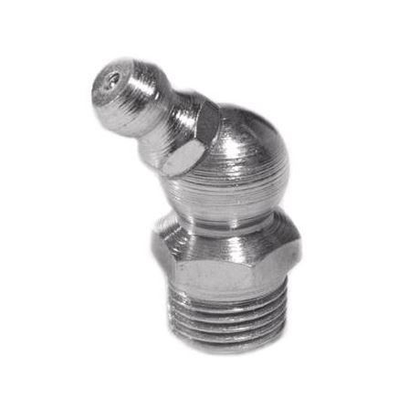 DOUILLE DE GRAISSAGE HYDRAULIQUE OBLIQUE 1/8"