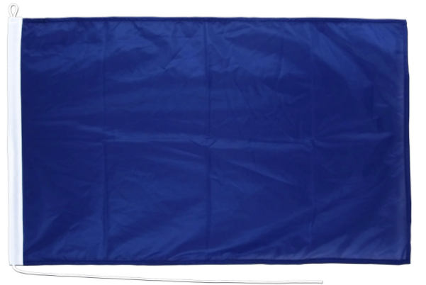 DRAPEAU COULEUR [Taille: 120cm * 80cm] [Couleur: Bleu]