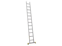 ÉCHELLE DE CALE ALU AVEC STABILISATEUR 12 MARCHES 350CM