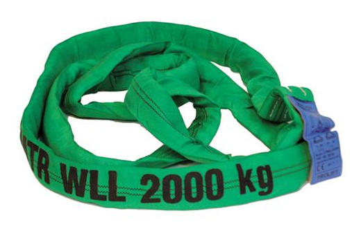 ÉLINGUE VERTE POUR JANTE ALUMINIUM 400CM 2000KG