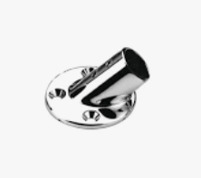 EMBASE RONDE INOX 45° TUBE 22MM