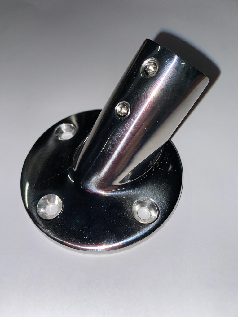 EMBASE TUBE 7/8' [Forme: Rond] [Angle: 45°]