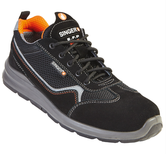 CHAUSSURES DE SÉCURITÉ GENES AMAGNÉTIQUE CROUTE DE CUIR T44 NORMES S1PL FO SR