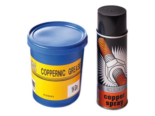 GRAISSE, PATE DE MONTAGE CUIVRE [Volume: bombe 400ml]