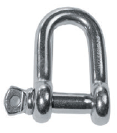 MANILLE DROITE INOX 316 Ø16