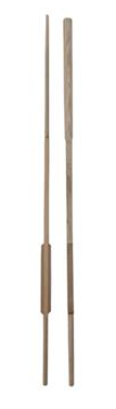 AVIRONS/PAIRE DE RAMES CLAMP-ON EN FRÊNE 270CM