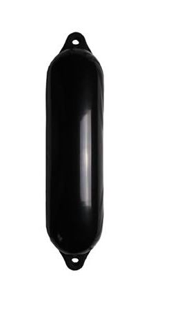 PARE-BATTAGE NOIR PVC Ø45X140CM
