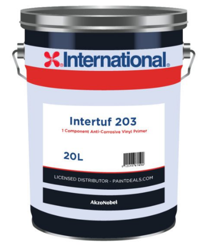 PEINTURE INTERNATIONAL INTERTUF 203 NOIR 20KG
