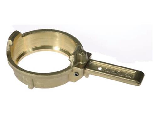 RACCORD DE SOUTE LAITON TWM50 BAGUE EXTERNE 2" AVEC LEVIER