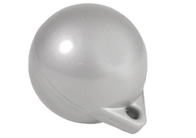 POIDS DRAPEAU ARGENT Ø90MM