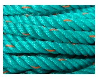 CORDE GRIPOGREEN POLYÉTHYLÈNE VERT+ORANGE Ø32MM