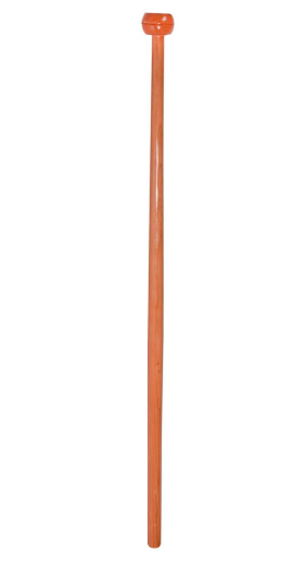 PORTE DRAPEAU HAMPE DE YACHT BOIS DE FRÊNE 125CM Ø25