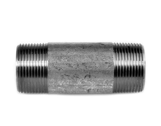 RACCORD ZINGUÉ M/M 3/8" 100MM