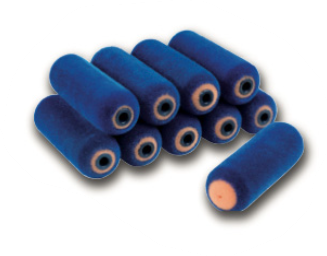 ROULEAU MOUSSE FLOQUÉE [Taille: 60mm bleu]