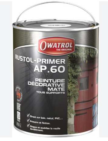 RUSTOL PRIMAIRE AP.60 GRIS 2,5L