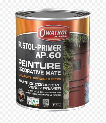 RUSTOL PRIMAIRE AP.60 BRUN ROUGE 750ML