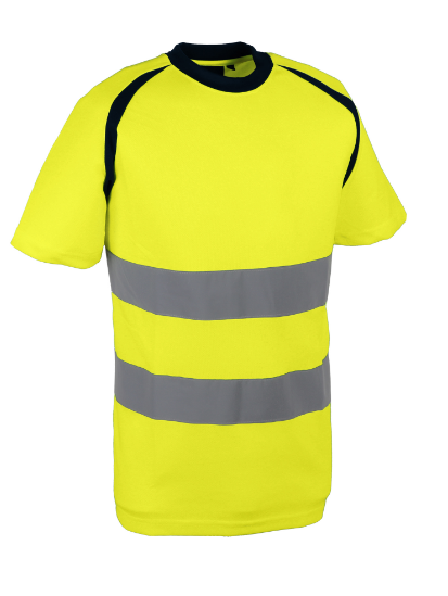 T-SHIRT HV JAUNE TS