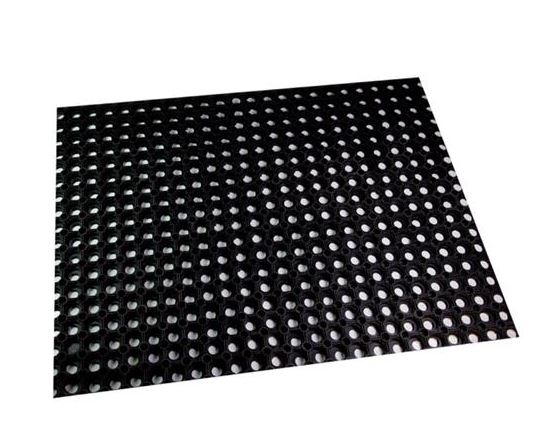 TAPIS CAOUTCHOUC À ANNEAUX 100X150CM