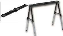TRÉTEAU TÊTE ET/OU PIED TÉLESCOPIQUE CR/150KG HAUTEUR 645 À 910MM