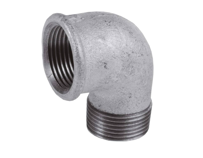 COUDE 90° ZINGUÉ MÂLE/FEMELLE Ø1"
