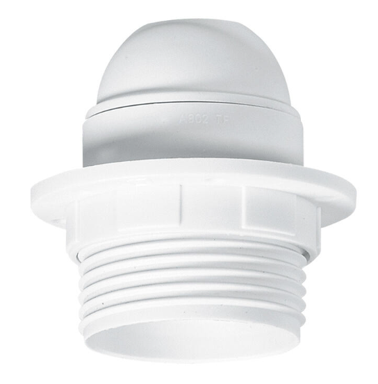 DOUILLE E27 PLASTIQUE BORNE A