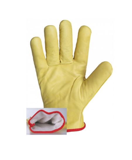 GANT TT FLEUR JAUNE  FOURRÉ ACRYL T10