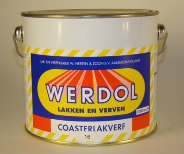 WERDOL COASTERLAK ROUGE BRUN 2L