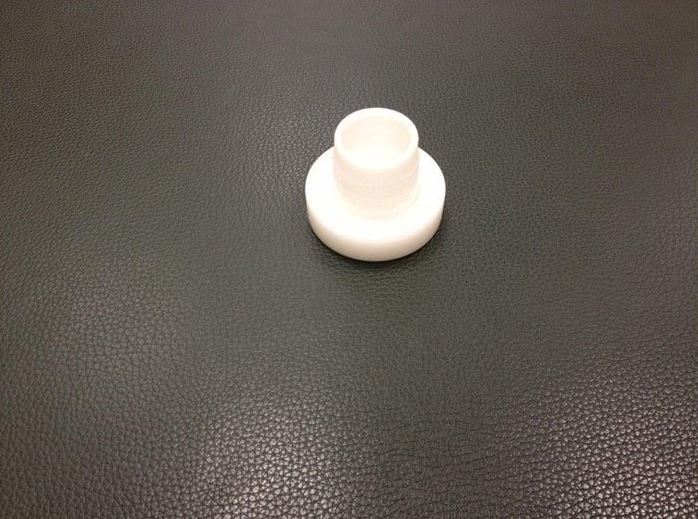 BOUCHON MÂLE PLASTIQUE BLANC Ø53
