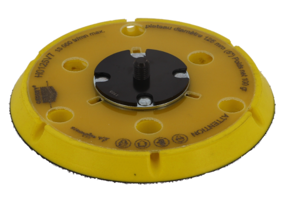 PLATEAU DIAMETRE 125MM VELCRO CEDREY