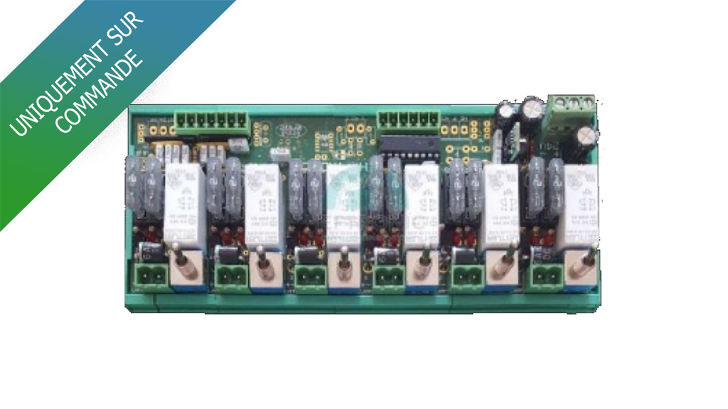 CARTE DE CONTROLE POUR FEUX DE NAV 6 CANAUX / FUSIBLE