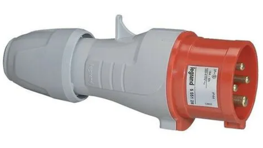 PRISE LEGRAND MÂLE 3P+T 32A IP44 380/415V