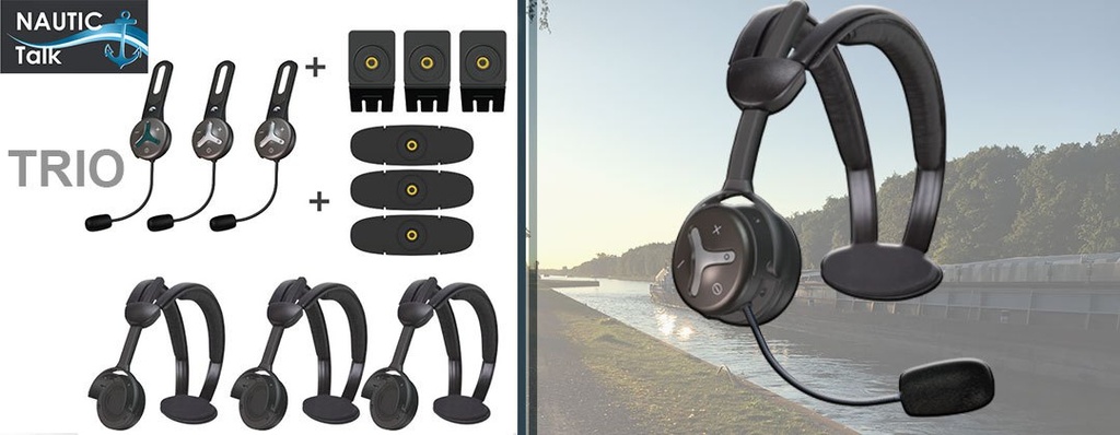 CASQUE NAUTIC TALK TRIO