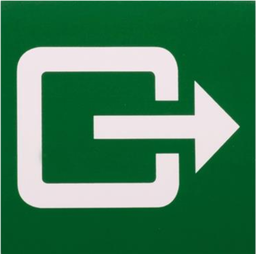 [OUA930] AUTOCOLLANT ISSUE DE SECOURS LOGO