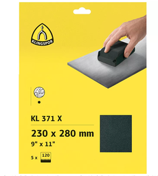 [51.80.850P] ABRASIF FEUILLE  RÉSISTANT À L'EAU GRAIN 1500 PAQUET DE 50