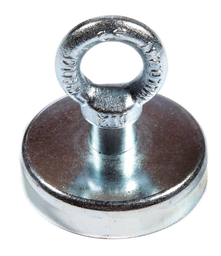 [OUA962] AIMANT À ANNEAU [Diamètre: 80mm LEVAGE 60KG FILETAGE M10]